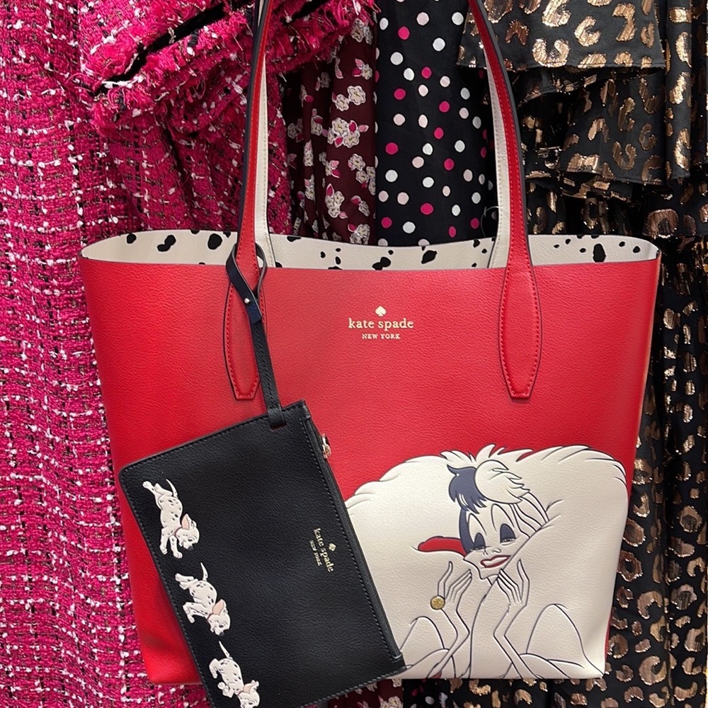 Kate Spade Disney X Kate Spade New York Cruella Tote Bag
Red Multi - Picture 2 of 16
